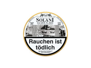 Solani Silver Flake Blend 660 100g Pfeifentabak Dose Front