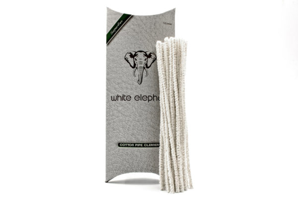 White Elephant Pfeifenreiniger Baumwolle 100er Packung