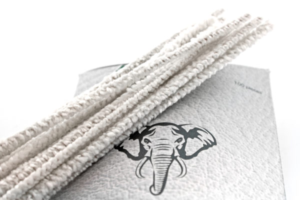 White Elephant Pfeifenreiniger Baumwolle 100er Packung