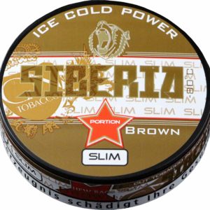 Siberia Slim brown power portion Chewing Bags
