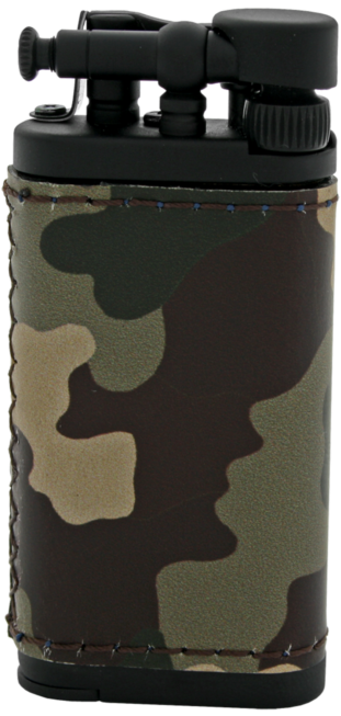 Pfeifenfeuerzeug im corona old boy 64-9661 Camouflage stehend Front