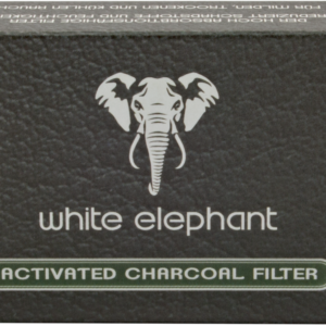 white elephant 45 activated charcoal 6mm Schachtel Front
