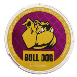 Bulldog Canvas Cold Extreme White Kautabak Dose Front