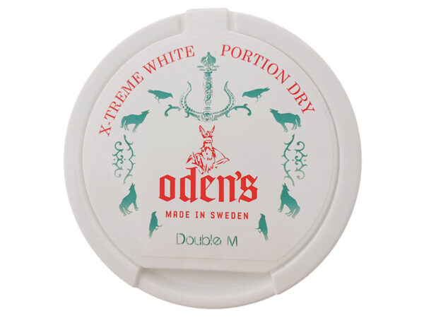 Odens Double Mint extreme white dry dose Front