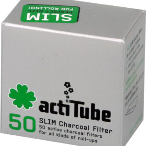 actiTube Slim Aktivkohlefilter 7 mm Inhalt 50 Filter