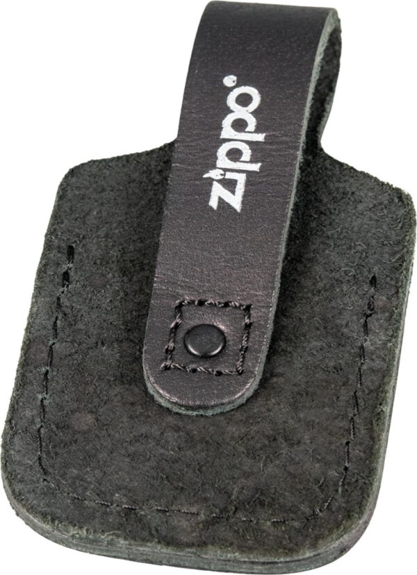 Zippo Feuerzeugtasche für Gürtel schwarz mit Schlaufe