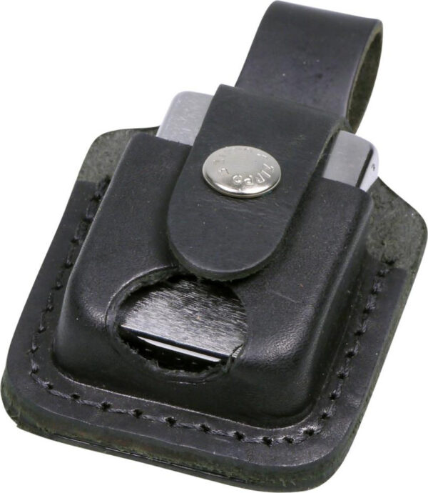 Zippo Feuerzeugtasche für Gürtel schwarz mit Schlaufe