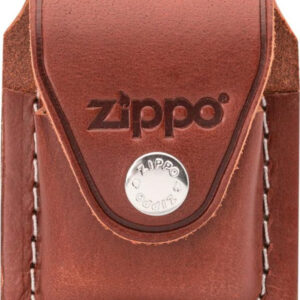 Zippo Feuerzeugtasche für Gürtel braun mit Clip