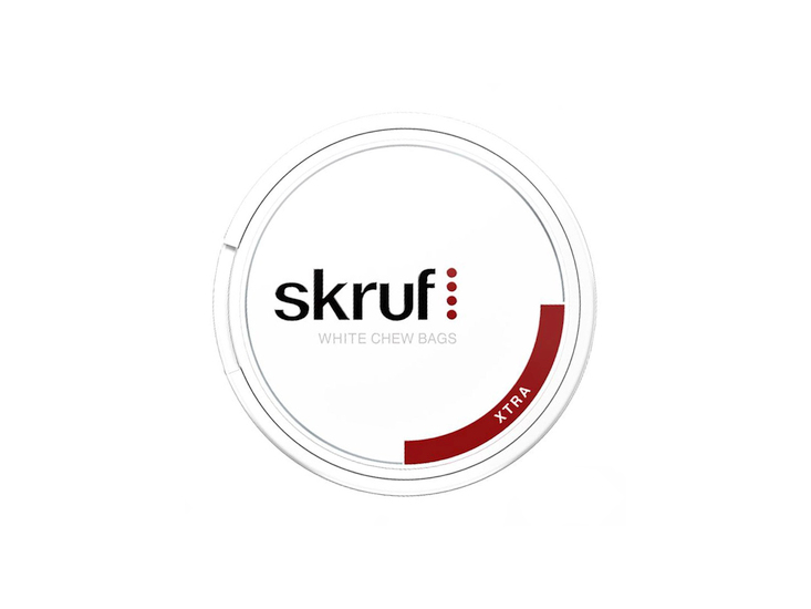 Skruf Xtra White Chew Bags