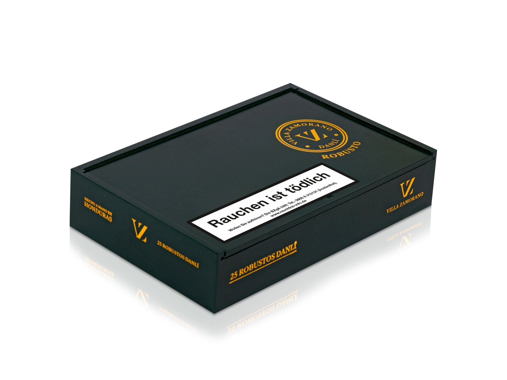 Villa Zamorano Colection Danli Robusto Kiste 25 Zigarren geschlossen