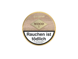 Kopp Tobacco Wood Series Wood I Pfeifentabak Dose Front
