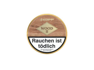 Kopp Tobacco Wood Series Wood II Pfeifentabak Dose Front