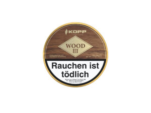 Kopp Tobacco Wood Series Wood III Pfeifentabak Dose Front
