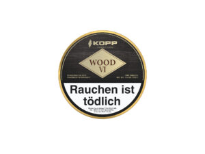 Kopp Tobacco Wood Series Wood VI Pfeifentabak Dose Front
